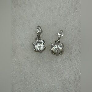Elegant Silver Drop Earrings